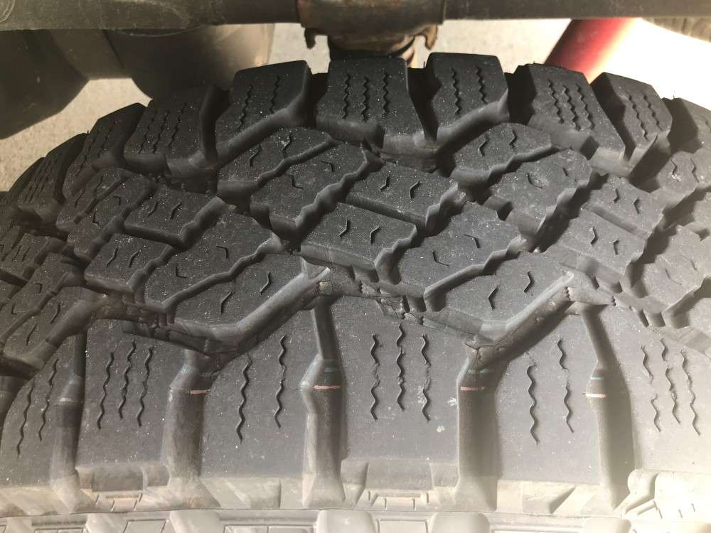 Snow Tire From Truck