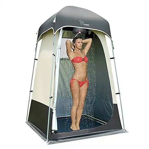 Vidalido Outdoor Shower Tent Changing Room Privacy Portable Camping Shelters
