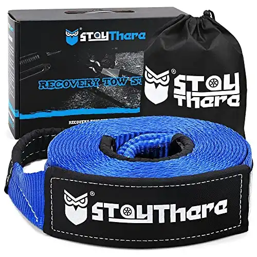 Stay There 3'' × 20ft Tow Recovery Strap