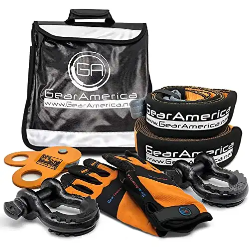 GearAmerica Off-Road Recovery Kit - Ultimate 4x4 Winching Accessories